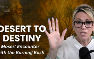 Desert to Destiny: Moses’ Encounter with the Burning Bush